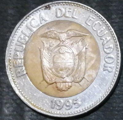 Лот: 15235794. Фото: 1. Экзотика с рубля (21487) Эквадор. Остальные страны