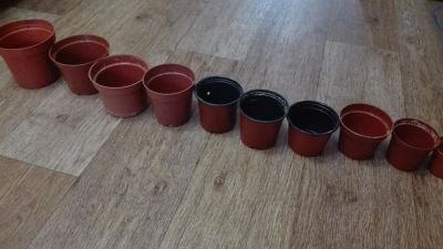 Лот: 8469230. Фото: 1. Горшочки для цветов и рассады... Кашпо, горшки, вазоны для цветов