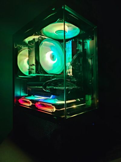 Лот: 25079450. Фото: 1. Игровой компьютер - Ryzen 5 5500... Компьютеры в сборе