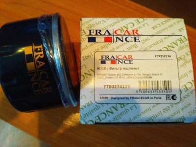 Лот: 10065368. Фото: 1. Фильтр масляный FCR210134 лада... Расходные материалы