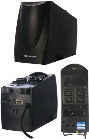 Лот: 6349344. Фото: 1. ИБП Ippon Back Comfo Pro 600. ИБП, аккумуляторы для ИБП