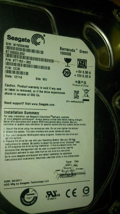 Лот: 10738064. Фото: 1. HDD жесткий диск для компьютера... Жёсткие диски (HDD)