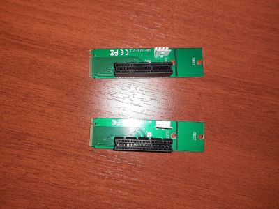 Лот: 16475417. Фото: 1. Переходник M.2 PCI-E райзер майнинг. Шлейфы, кабели, переходники