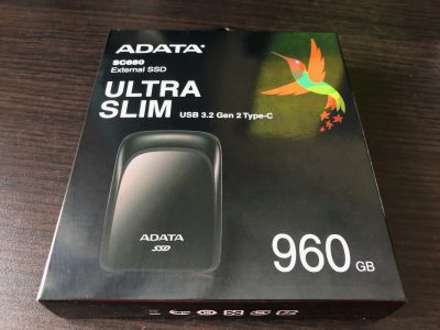 Лот: 15280823. Фото: 1. 1TB Ext USB 3.2 Gen2 SSD AData... SSD-накопители