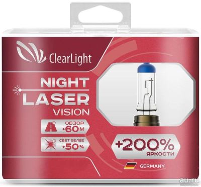 Лот: 16741838. Фото: 1. Галогеновые лампы Clearlight H4... Оптика и освещение