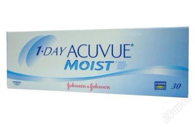 Лот: 1167248. Фото: 1. Контактные линзы "1-DAY MOIST... Контактные линзы