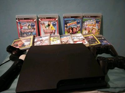 Лот: 12251375. Фото: 1. PS3 + MOVE + Камера + Геймпад... Игровые приставки, консоли