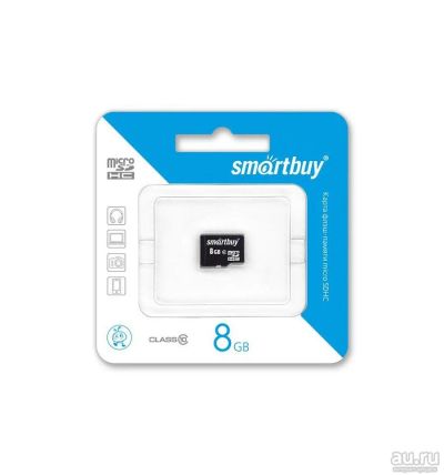 Лот: 7813705. Фото: 1. Новая карта памяти SmartBuy microSD... Карты памяти