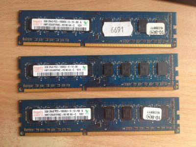 Лот: 4016930. Фото: 1. Hynix DDR3 2GB PC3-10600U 1333MHz. Оперативная память