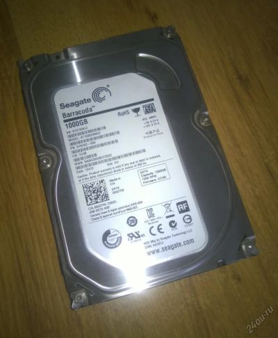 Лот: 5947876. Фото: 1. Жесткий диск Seagate ST1000DM003... Жёсткие диски (HDD)