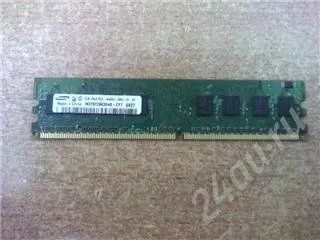 Лот: 387387. Фото: 1. Память DDR-II PC6400 1Gb Samsung. Оперативная память
