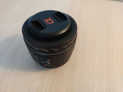 Лот: 14026649. Фото: 1. Объектив Sony 50 mm 1.8 (портретник... Объективы