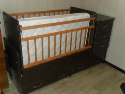 Лот: 4450566. Фото: 1. Детская кровать. Детские кровати и кроватки