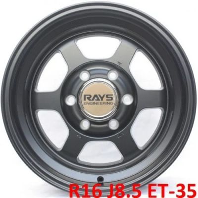 Лот: 5273627. Фото: 1. Rays TE37X R16 J8,5 ET-35 6x139... Диски