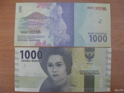 Лот: 9115502. Фото: 1. Индонезия 1000 рупий 2016 года... Азия