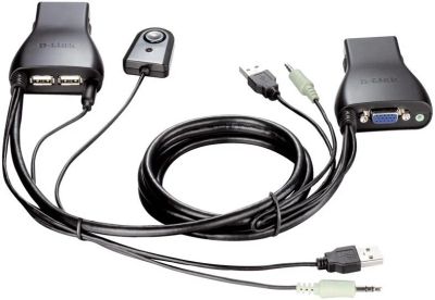 Лот: 8007874. Фото: 1. Переключатель D-Link KVM-221 VGA... Клавиатуры и мыши