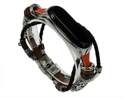 Лот: 16578560. Фото: 1. Ремешок Xiaomi Mi Band 3/4 Art... Смарт-часы, фитнес-браслеты, аксессуары