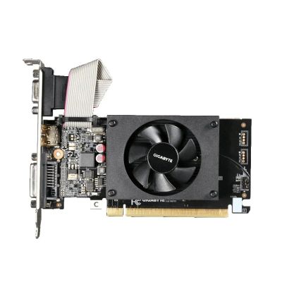 Лот: 25317258. Фото: 1. Видеокарта GeForce GT710 Gigabyte... Видеокарты