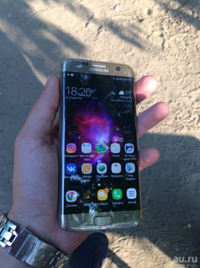 Лот: 10194516. Фото: 1. Samsung S7 EDGE. Смартфоны