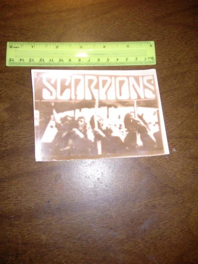 Лот: 11168340. Фото: 1. Раннее фото группы Scorpions. Фотографии