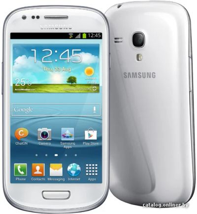 Лот: 3370354. Фото: 1. Samsung Galaxy S III mini белый. Смартфоны