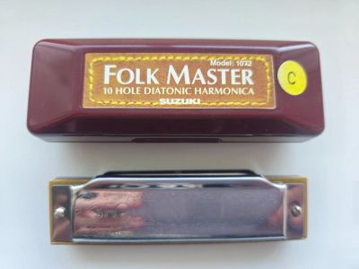 Лот: 24990762. Фото: 1. Губная гармошка Folkmaster Suzuki... Духовые