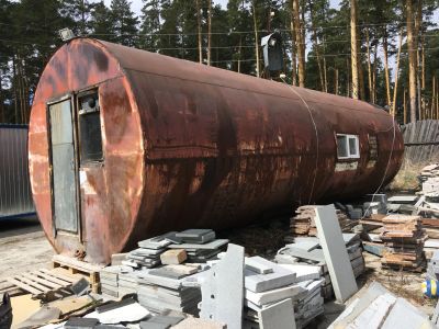 Лот: 11522369. Фото: 1. Жилой вагончик бытовка круглый. Бытовки, вагончики строительные