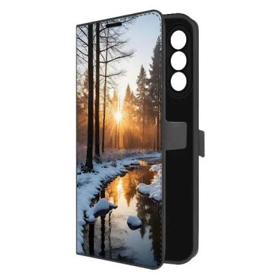 Лот: 25135010. Фото: 1. Чехол Krutoff Eco Book "Весна... Чехлы, бамперы