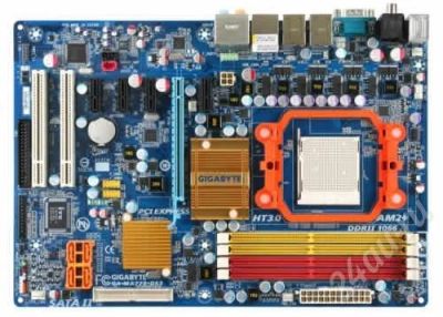 Лот: 224141. Фото: 1. Материнская плата Gigabyte GA-MA770-DS3... Материнские платы