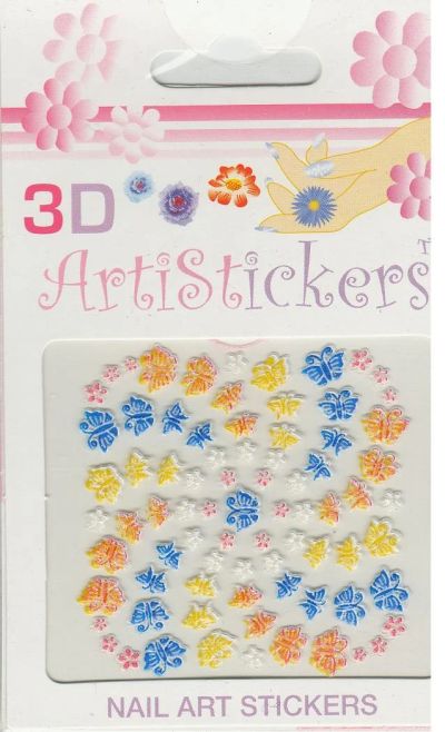 Лот: 6272464. Фото: 1. Стикеры для ногтей 3D ArtiStickers... Украшения, дизайн ногтей
