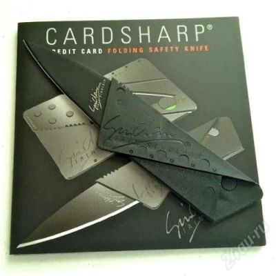 Лот: 3483748. Фото: 1. (Нож-кредитка) cardsharp 2 - Оригинал... Другое (сувениры, подарки)