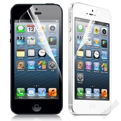 Лот: 741067. Фото: 1. Защитная Пленка iPhone 5/5S/5C... Защитные стёкла, защитные плёнки
