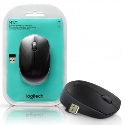 Лот: 17457681. Фото: 1. Мышь Logitech M171, оптическая... Клавиатуры и мыши