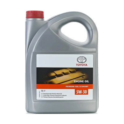 Лот: 12497000. Фото: 1. TOYOTA Engine Oil PFE 5W30, 5л. Масла, жидкости