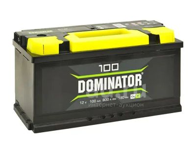 Лот: 20067388. Фото: 1. Аккумулятор Dominator 100 а/ч... Аккумуляторы