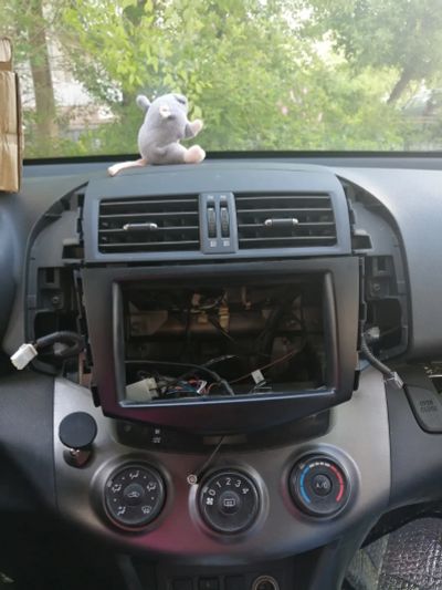 Лот: 25415387. Фото: 1. Рамка тойота RAV4 2006-12. Переходные рамки, крепления для автомагнитол