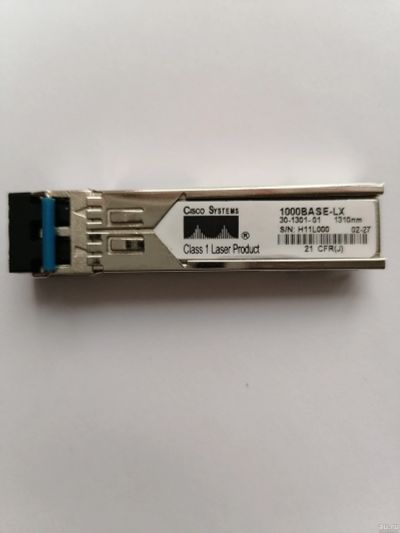 Лот: 16907387. Фото: 1. Модуль оптический SFP Cisco GLC-LH-SM... Сетевые карты