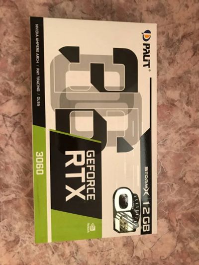 Лот: 17637058. Фото: 1. Видеокарта Palit RTX 3060 StormX... Видеокарты