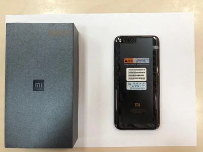 Лот: 13966865. Фото: 1. Смартфон Xiaomi Mi6 128Gb Black... Смартфоны