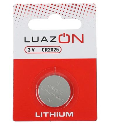 Лот: 13228531. Фото: 1. Батарейка литиевая Luazon, CR2025... Батарейки, аккумуляторы, элементы питания