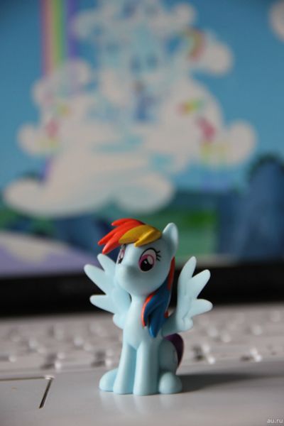 Лот: 14803853. Фото: 1. Радуга Деш ( Rainbow Dash) мой... Игрушки