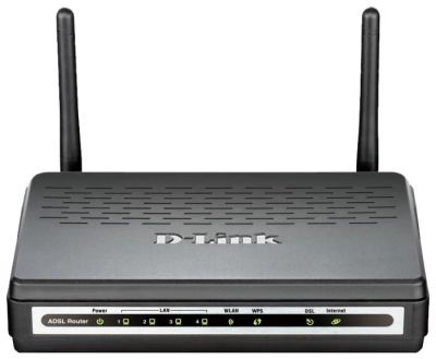 Лот: 4654363. Фото: 1. Модем D-Link DSL-2740U 802.11n... Проводные модемы
