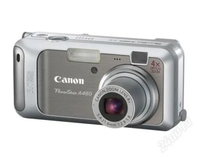 Лот: 2299166. Фото: 1. canon a450. Цифровые компактные