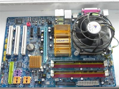 Лот: 1736863. Фото: 1. Продам комплектом!! мать + проц... Материнские платы