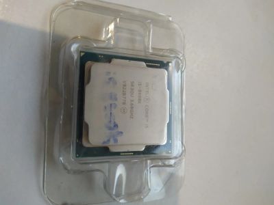 Лот: 17283379. Фото: 1. процессор intel core i5 8600k. Процессоры