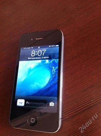Лот: 1862328. Фото: 1. iphone 4 16gb рст с рубля еще... Смартфоны