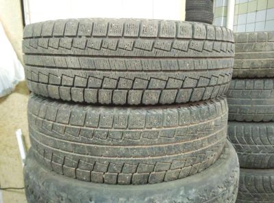 Лот: 6473073. Фото: 1. Шины 185/70 R14 Hankook Winter... Шины
