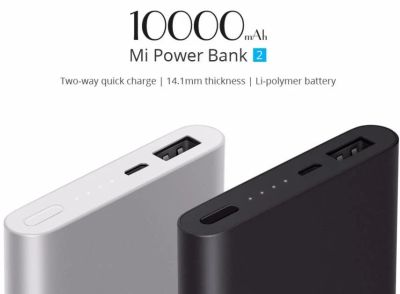 Лот: 11022132. Фото: 1. Xiaomi Mi Power Bank 2 (литий-полимерный... Внешние, портативные аккумуляторы для смартфонов (Power bank)