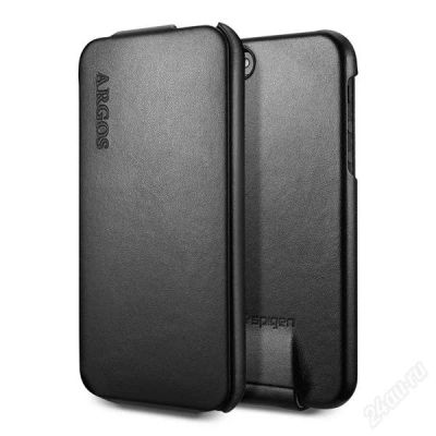 Лот: 2392419. Фото: 1. кожаный чехол для iphone 5 sgp... Чехлы, бамперы