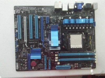 Лот: 5668944. Фото: 1. Материнская плата ASUS M4A88T-V... Материнские платы